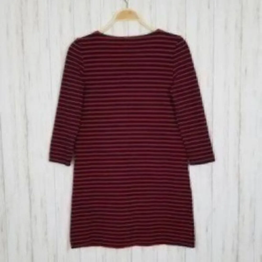 J. Crew Preppy Nautical Breton Striped Shift Dress
